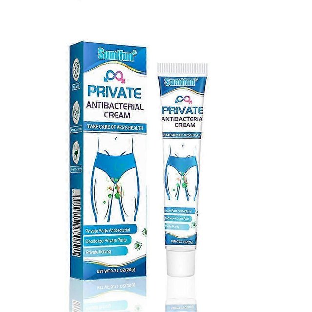 Men's Anti-itch Cream, Private Part Care Cream, Anti-bacterial, Anti-itch Deodorant Ointment 20g