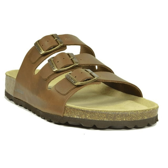Sanosan Sandales en Cuir Lisbon pour Hommes