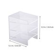 thumbnail image 2 of Hytrove Back to School 1Pack Acrylic Transparent Desk Storage Box for Classroom Supplies, 2 of 8
