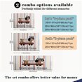 thumbnail image 3 of Floral Kitchen Rugs Sets of 3, Non Slip Kitchen Rugs and Mats Washable Farmhouse Kitchen Rugs Floral Kitchen Floor Mat Carpet Runner Rugs for Hallway Laundry Room, 3 of 12