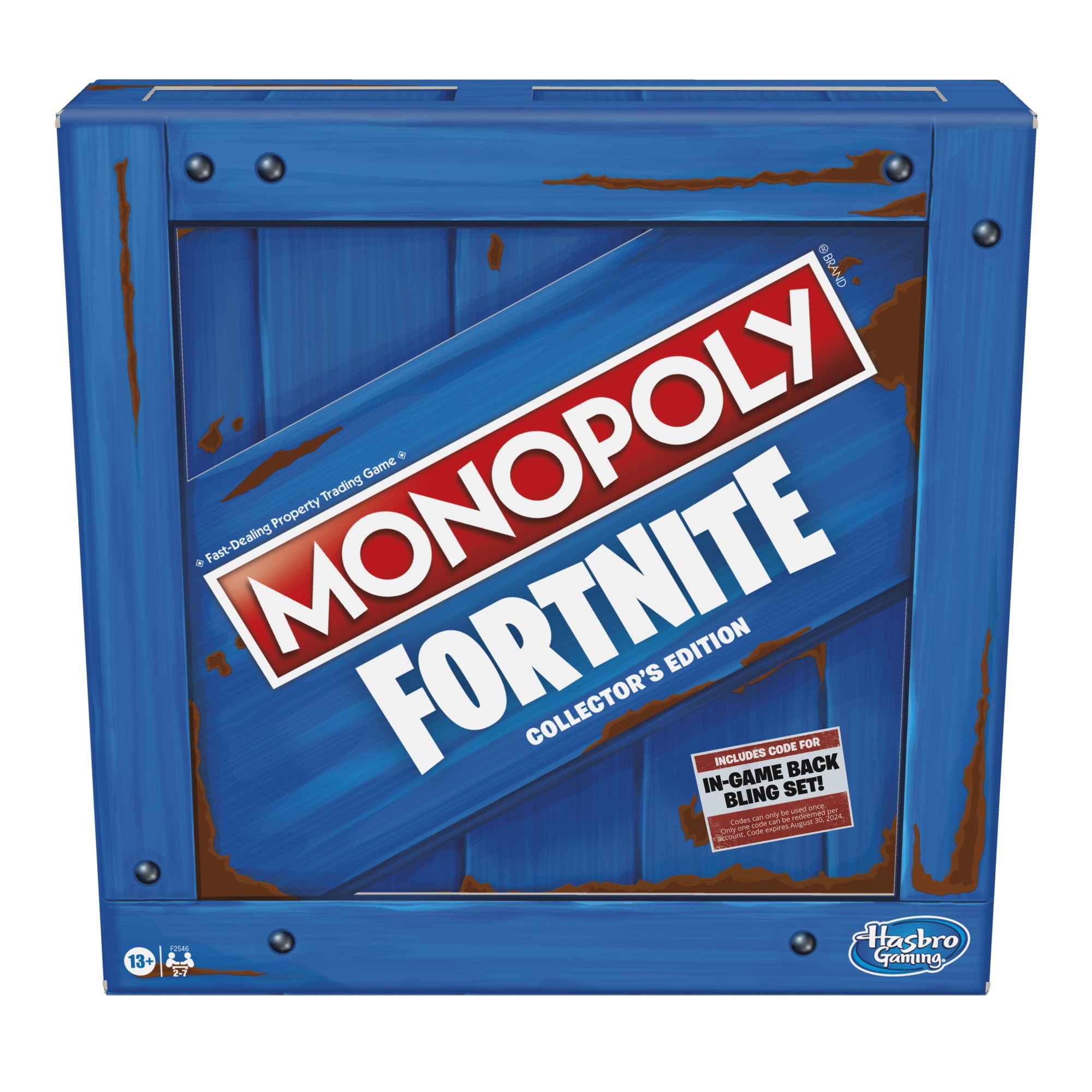 Monopoly: Fortnite Collector's Edition Board Game Inspired by Fortnite  Video Game
