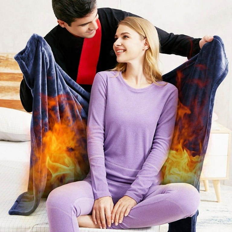 Usb charged online heated blanket