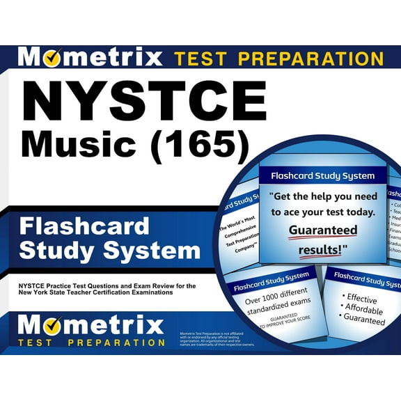 NYSTCE Music (165) Flashcard Study System : NYSTCE Practice Test Questions and Exam Review for the New York State Teacher Certification Examinations (Cards)