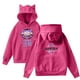 thumbnail image 1 of pop Huntrix Print Cat Ears Hoodie with De-mon Sweatshirt Huntrix Movie Fashion Streetwear Long Sleeve Print Soft Sweatshirt L, 1 of 4
