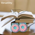 thumbnail image 3 of SURJDE Mini Spiral Notebook 2PCS Wirebound Notebooks Small Memo Pad Cute Donut Mini Pocket Notebook Flexible Binding Rings Mini Notepads PVC Cover Steno Pads B, 3 of 7