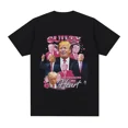 thumbnail image 2 of Camiseta divertida de Donald Trump culpable de robarme el corazón para hombre, de alta calidad, 100 % algodón, suave, informal, de manga corta, unisex, 2 of 4