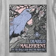 thumbnail image 2 of Women's Sleeping Beauty Diablo Maleficent Can You Really Ever Have too Much Evil  Scoop Neck Athletic Heather 2X Large, 2 of 4