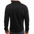 thumbnail image 3 of Chaqueta vaquera para hombre | Chaqueta vaquera clásica de camionero para hombre | Chaquetas informales para hombre - Chaquetas para hombre con bolsillo, 3 of 5