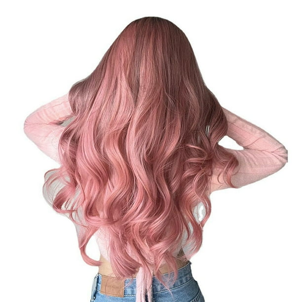 Pink wig walmart cheap
