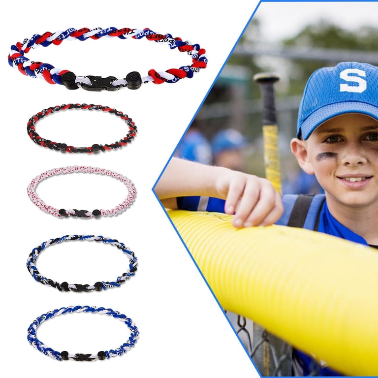 Women's Game Day Necklace & Earrings Set - Football Themed Beaded Choker & Link Chain Jewelry 3 thumbnail image