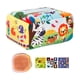 thumbnail image 2 of Caja de pañuelos para bebé, juguete sensorial para arrastrar y soltar, caja de pañuelos para bebé, juguete sensorial colorido para motor. Animal de granja, 2 of 9