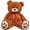 Brown, variant on HollyHOME Big Teddy Bear Plush Toy Stuffed Animal Giant Teddy Bear with Footprints for Girlfriend Kids 35 inch Beige