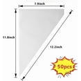 thumbnail image 2 of Piping Bags, 50pcs 12 Inch Disposable Anti-Burst Cake D rating Bags, Non-Slip Pastry Bags for Cakes,Cream Frosting and Cookie D rating, 2 of 12