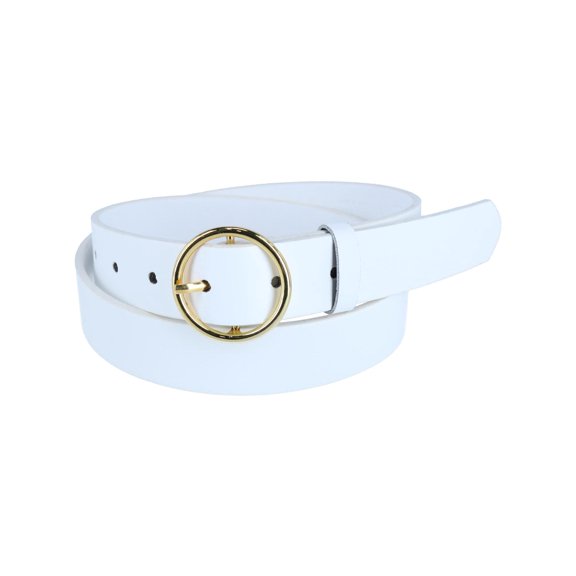 CTM Thick Rounded Buckle Belt (Women)