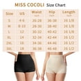 thumbnail image 3 of MISS COCOLI High Waisted Shapewear Panties for Women Tummy Control Double Layer Underwear Butt Lifting Shorts, 3 of 6