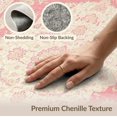 thumbnail image 6 of ODIKA 2'x3' Washable Doormat Non-Slip, Low Pile Bathroom Oushak Delicate Edging Rectangular Vintage Border Boho for Entryway, Kitchen, Laundry Room, 6 of 7