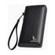 thumbnail image 1 of Qarigey Cartera con cremallera larga, bolsa para dinero y crédito, monedero, tarjetero, cremallera para teléfono antirrobo, gran capacidad, Carteras Negro, 1 of 6