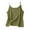 Olive Green, variant on ZQUUVOU Tank Top For Women Cotton Linen Spaghetti Solid Color Casual Tops (Purple,L)