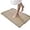 Brown, variant on Bath Mat Waffle, Upgraded Waffle Runner Rug, Waffle Bath Mat, Waffle Knit Bath Mat, Machine Washable Waffle Bath Mat, Waffle Bath Mat Runner (Dark Grey,17" x 24" /43 * 61cm)