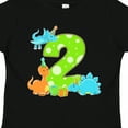 thumbnail image 4 of Inktastic Dinosaur Party-second Birthday Boys or Girls Toddler T-Shirt, 4 of 5