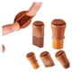 thumbnail image 5 of Silicone Chair Leg Caps, Pack of 16 Chair Leg Caps, Wooden Floor Protectors, Brown Felt Chair Leg Caps, Table and Chair Foot Protectors, 5 of 5