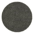 thumbnail image 3 of Unique Loom Solid Shag Collection Area Rug (4' 1" Round Graphite Gray), 3 of 7