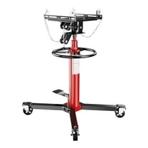 Luku Transmission Jack, Hydraulic Telescoping Transmission Jack, 2-Stage Transmission Jack Stand 1/2 Ton Capacity with Foot Pedal, 360° Swivel Wheel 1322 LBS