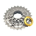 thumbnail image 4 of Almencla Roue Libre de Vélo 6 Vitesses 11-26T Roue Libre Multiple pour Vélo de Montagne/vélo de Route Or, 4 of 8