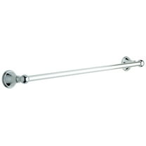 Franklin Brass Crestfield Polished Chrome Towel Bar 24 in. L Die Cast Zinc