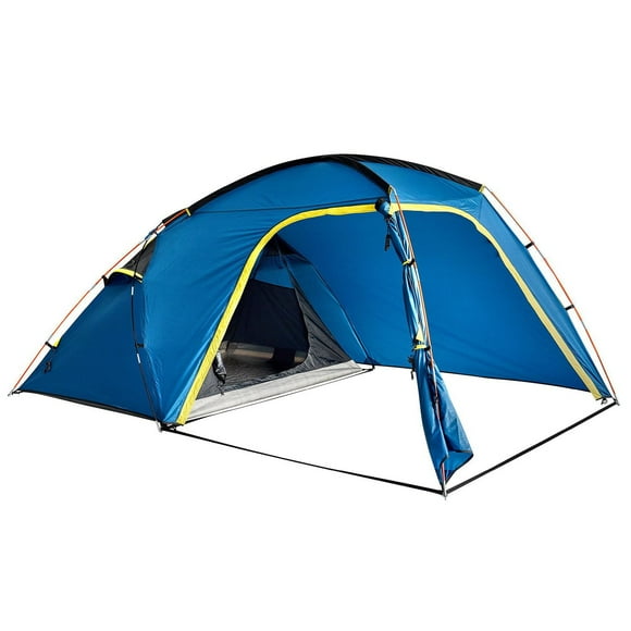 Ozark Trail 2 Person Tent with Oversized Vestibule, 86.6in x 141.6in x 65in,Blue