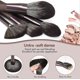 thumbnail image 3 of 12 Pcs Makeup Brush Set Premium Synthetic Bristles Foundation Make Up Brushes Concealers Eyeshadow Make-up Brush Sets (Coffee), 3 of 4