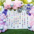 thumbnail image 7 of 10PCS Glitter Paper Circle Dots Circle Garlands Coin Garland Hanging Banners Dot Streamer Backdrop Background Decor for Birthday Baby Shower Wedding Party, 7 of 7