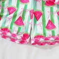 thumbnail image 5 of HCNTES Girls Shorts Sets 2 Piece Summer Outfits Sleeveless Tops With Pockets Ruffle Shorts Cute Kids Clothes toddler girl clothes(18-24 Months,Pink), 5 of 9