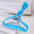 thumbnail image 4 of Hair Ring Seamless High Elasticity Knotted Adjustable Ponytail Holder Colorful Hairs Rope Scrunchies Accessories Multi Color Sky Blue, 4 of 7