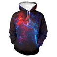 thumbnail image 3 of Sudadera con capucha para hombre, diseño de universo espacial, cielo estrellado, galaxia, vía láctea, moda urbana, sudaderas con capucha de gran tamaño para hombre, 3 of 5