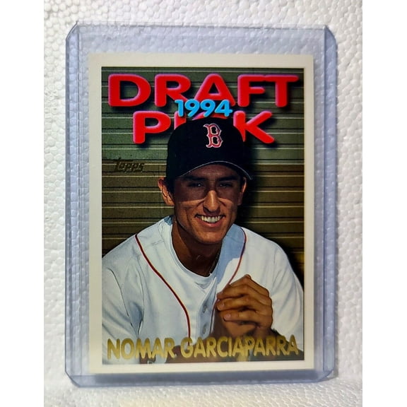 Nomar Garciaparra 1994 Topps MLB #587 Draft Pick Rookie Card Boston Red Sox