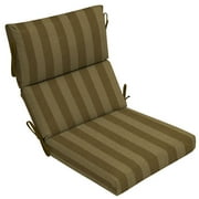 Stripe Gold Chair Cushion