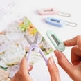 thumbnail image 3 of Creative Mini Portable Folding Scissors Morandi Simple Art Scissors Paper-Cutting Supplies Q7L5, 3 of 6