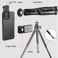 thumbnail image 4 of Telescopio monocular 32X Monocular impermeable a prueba de niebla Monocular de visión diurna y nocturna baja con soporte para teléfono inteligente y trípode YUNYI BRAND  Deportes, 4 of 8