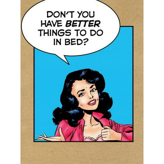 Nobleworks Better Things to Do Funny / Humorous Get Well Card