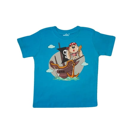 

Inktastic Cute Pirate Dog Gift Toddler Boy or Toddler Girl T-Shirt