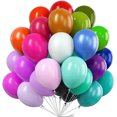 thumbnail image 1 of Globos de helio mate de 10/12 pulgadas, globo de látex de 10/15/20/30 piezas, decoración de fondo para arco de boda, fiesta de cumpleaños, venta al por mayor, 1 of 7