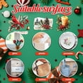 thumbnail image 4 of 12 Sheets Christmas Rub on Transfers for Crafts and Furniture Vintage Christmas Santa and Tree Xmas Rub on Transfer Stickers Winter Decals for DIY Craft Home Window Decor 5.5x5.5 Inch, 4 of 8
