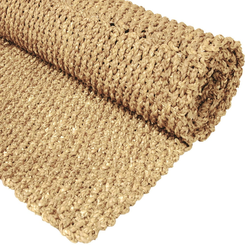 Oriental Furniture 2 ft. x 3 ft. Woven Rush Grass Area Rug Walmart