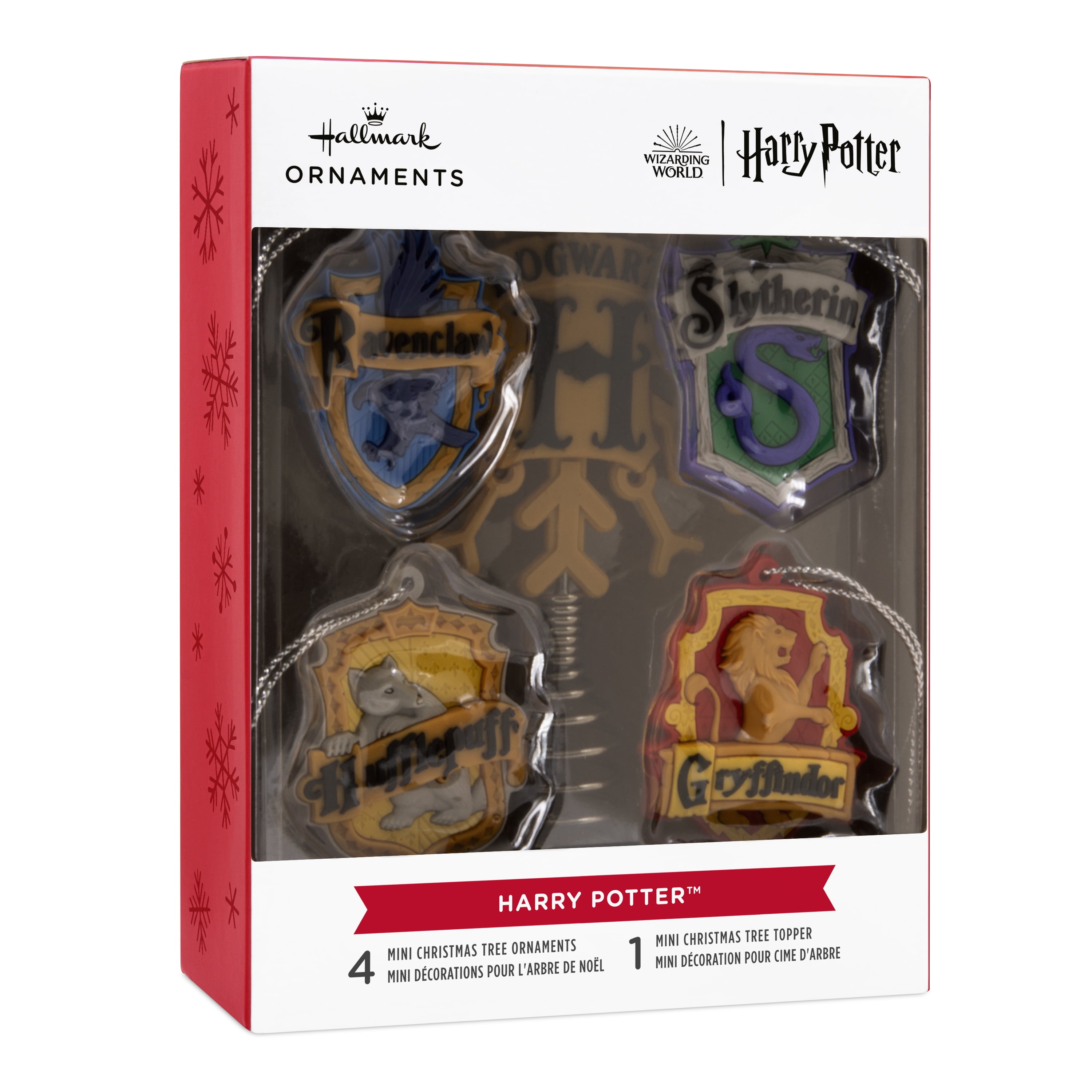 Hallmark Harry Potter Mini Christmas Tree Topper and Ornaments, Set of 5