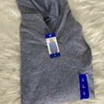 thumbnail image 2 of Cyrus Ladies' Drop Shoulder Ribbed Hem Pullover Hoodie (L, Denim), 2 of 3