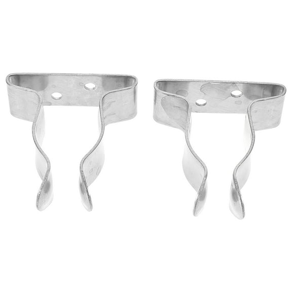 OUNONA 2pcs Kayak Paddle Clips Boat Hook Small Clamp Holder Boat Oar Holders Marine Clip