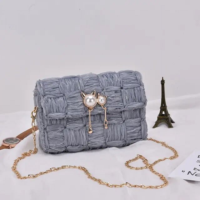 DIY Hand Knitting Crochet Bags Material Kit Woven Bag Making Tool Cross Stitch Mesh Plastic Canvas Sheets Set Handmade Purse Kit