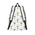 thumbnail image 2 of Horeoi Hot Air Balloon for Canvas Backpack for School Outdoor Travel Use Men Women Teenagers Large Capacity with Adjustable Shoulder Straps, 2 of 5
