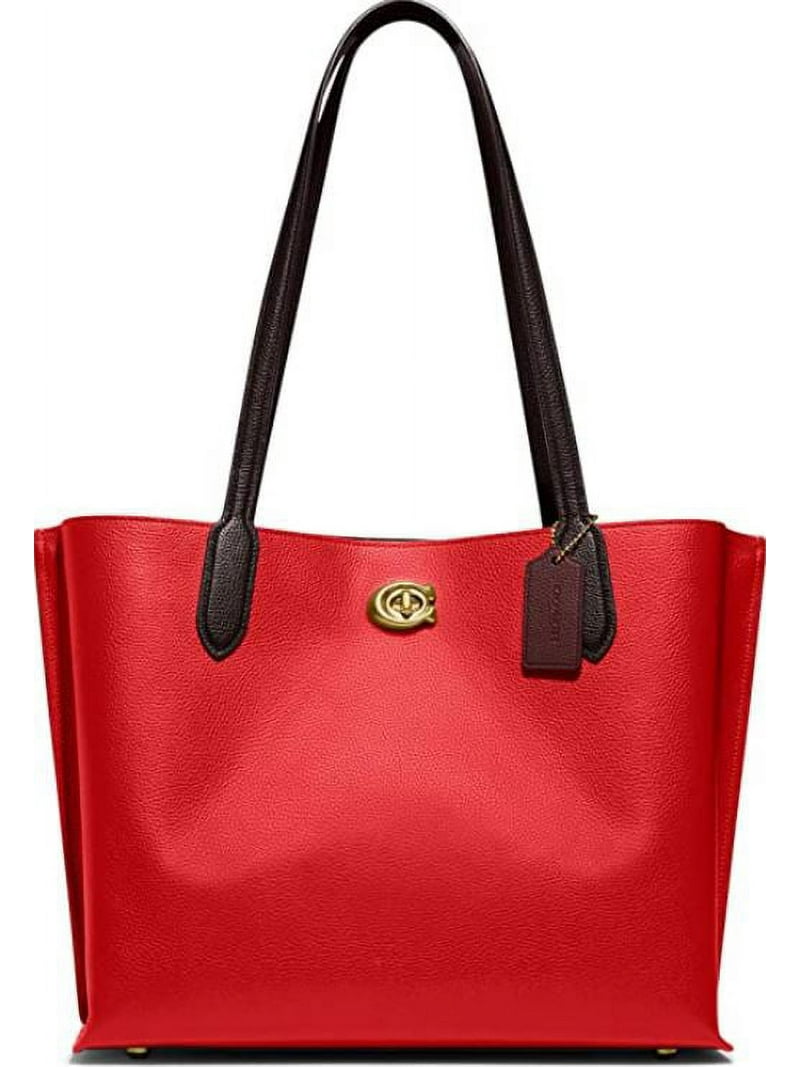 ☆COACH☆Willow Tote 24 colorblock カラーブロック Coach Willow Tote 24 In Colorblock | Brixton Baker